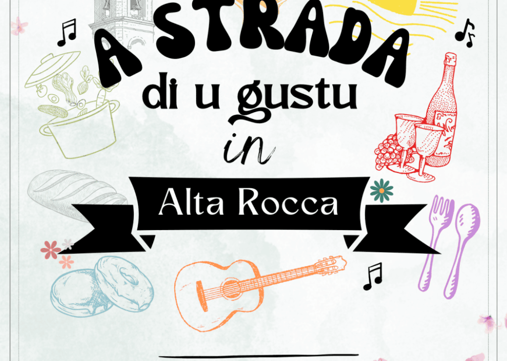 Astrada di u gustu dans l'Alta Rocca
