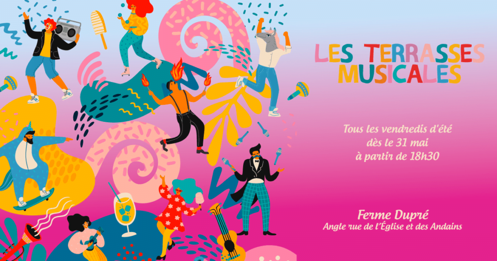 Terrasses Musicales à Many Le Hongre